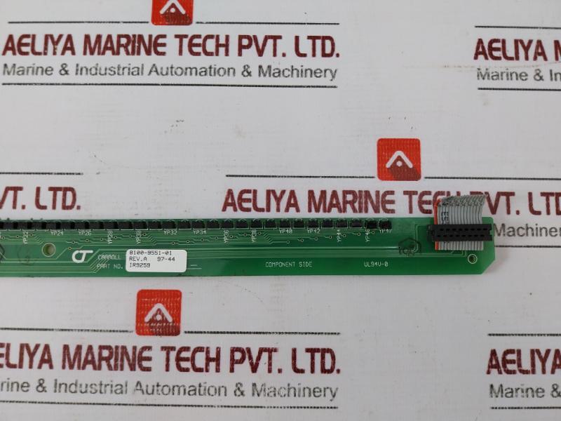 Carroll Touch 8100-9551-01 Printed Circuit Board 5403-0417-01