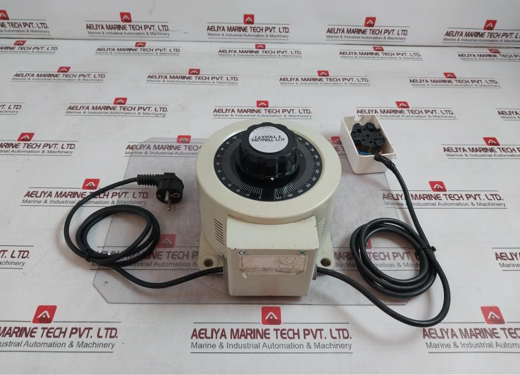 Carroll & Meynell Cmv 5E-1 Variable Transformer 240V. 1Ph 50/60Hz 10-16A 250V