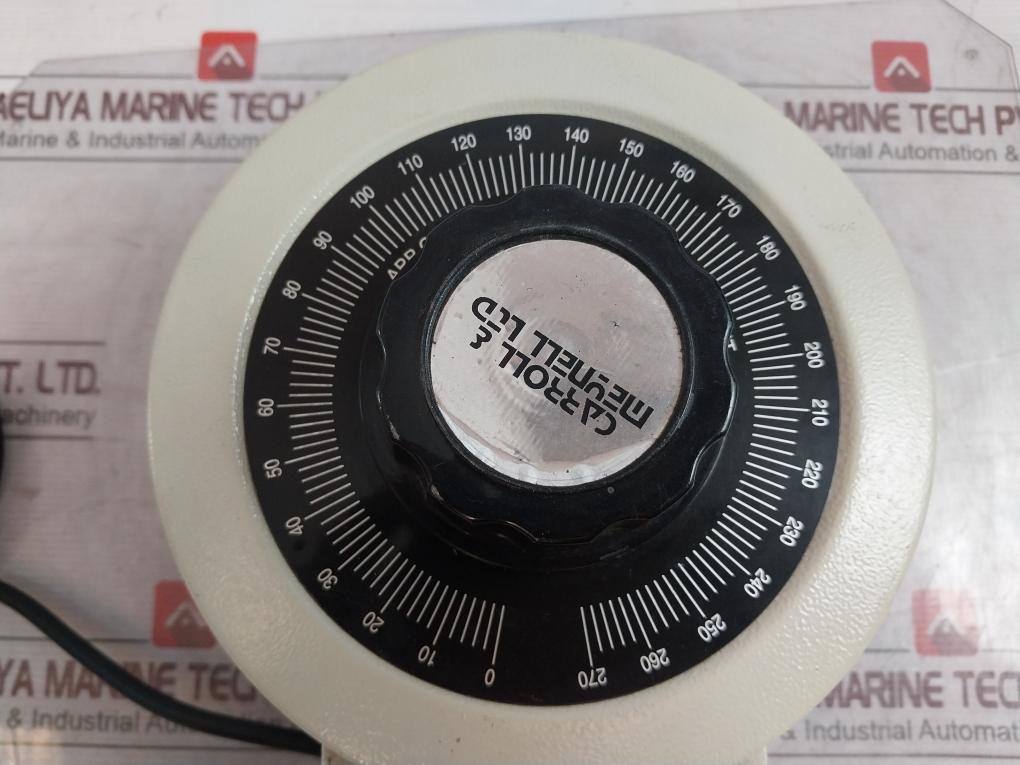 Carroll & Meynell Cmv 5E-1 Variable Transformer 240V. 1Ph 50/60Hz 10-16A 250V