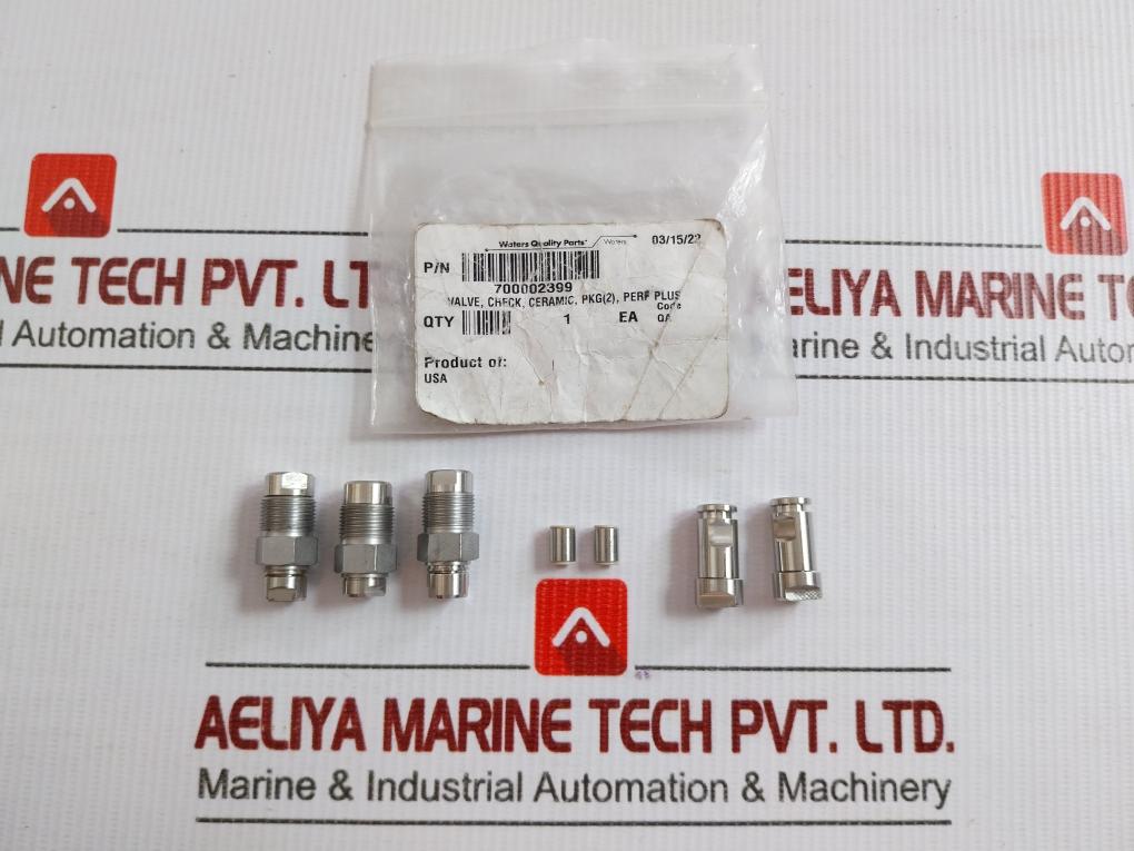 Cartridge Check Valve System Kit Waters 700002399