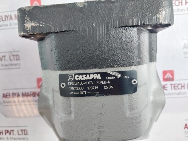 Casappa Kp30.34D0-83E3-led/Eb-n Hydraulic Gear Pump 03570000 19371V