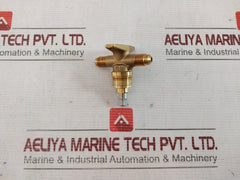 Castel 6010/2 Hermetic Valve Pap21 1/4" Flare 16Nm