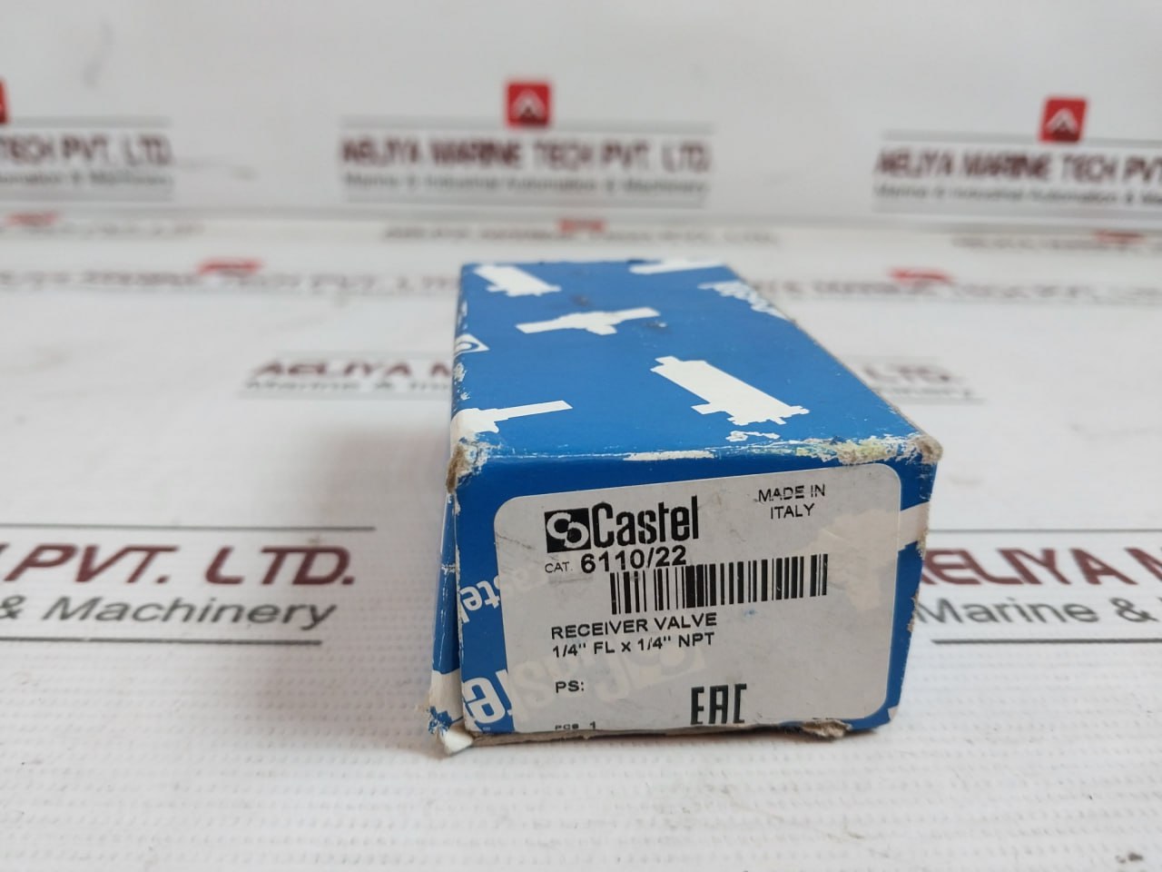 Castel 6110/22 Receiver Valve 16Nm Max