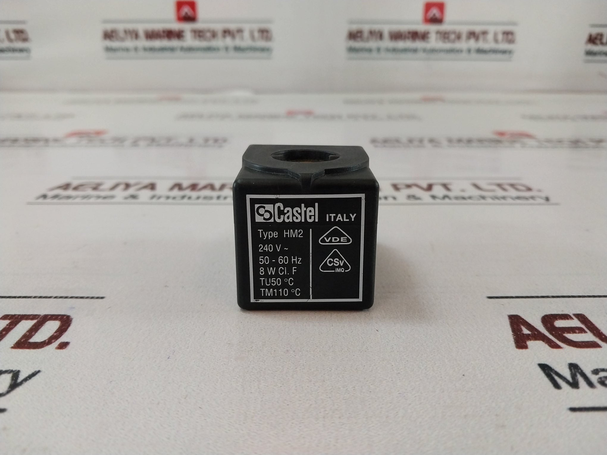 Castel Hm2 Solenoid Valve Coil 240V 50-60Hz 10000068068
