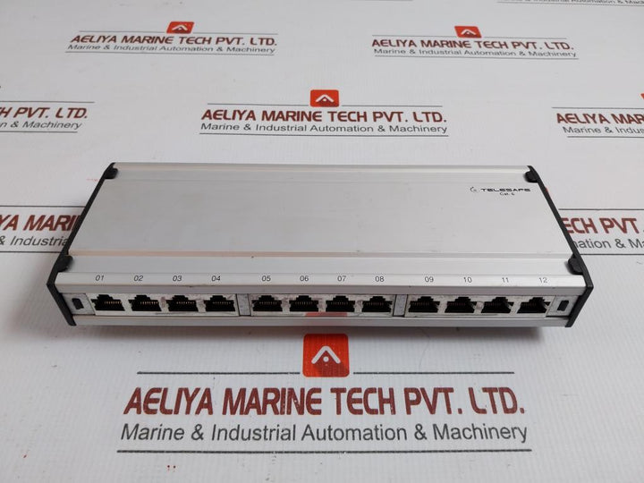 Cat. 6 Mini Patch Box 12-port Telesafe