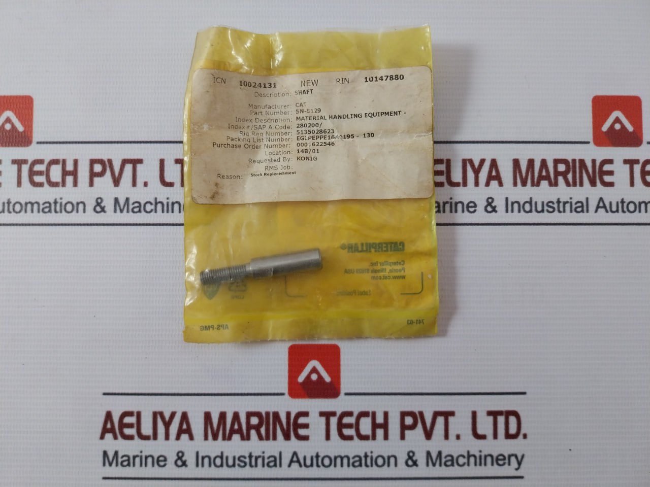 Cat 4N3890 Shut Off Solenoid Assembly Set 24–32 Vdc