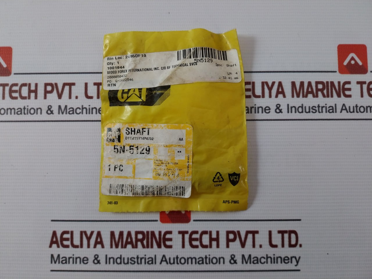 Cat 4N3890 Shut Off Solenoid Assembly Set 24–32 Vdc