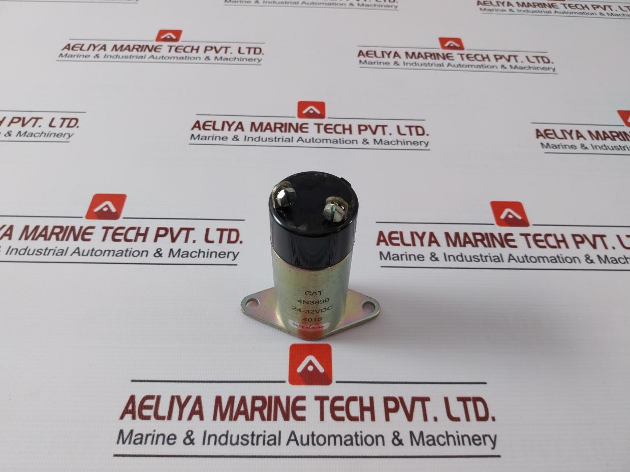 Cat 4N3890 Shut Off Solenoid Assembly Set 24–32 Vdc