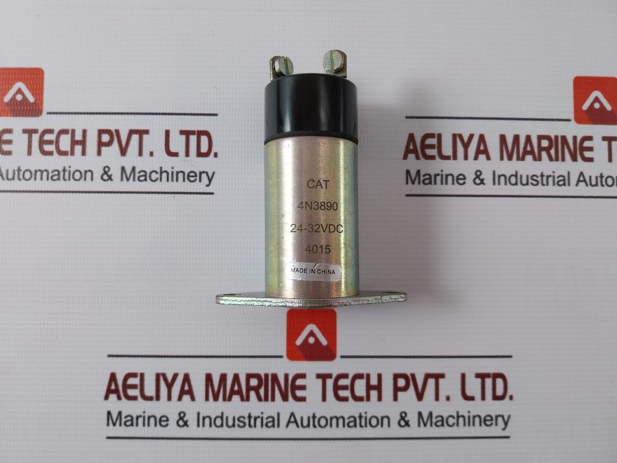 Cat 4N3890 Shut Off Solenoid Assembly Set 24–32 Vdc