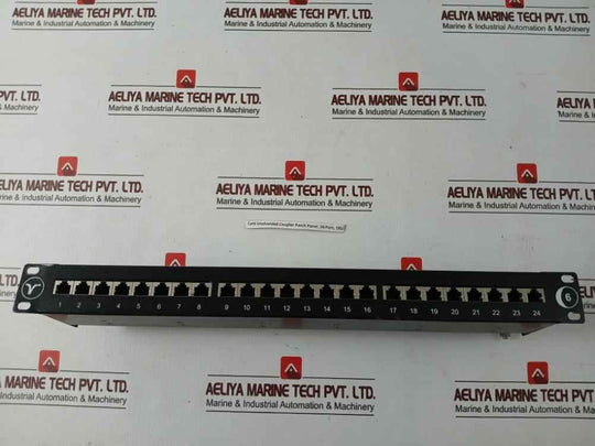 Cat6 24 Port Unshielded Coupler Patch Panel 1Ru