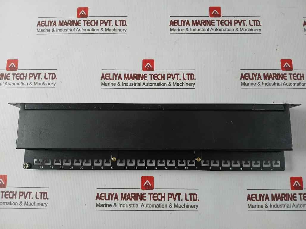 Cat6 24 Port Unshielded Coupler Patch Panel 1Ru