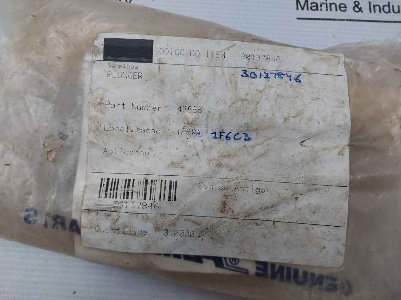 Cat Pumps 43866 Plunger 30137846