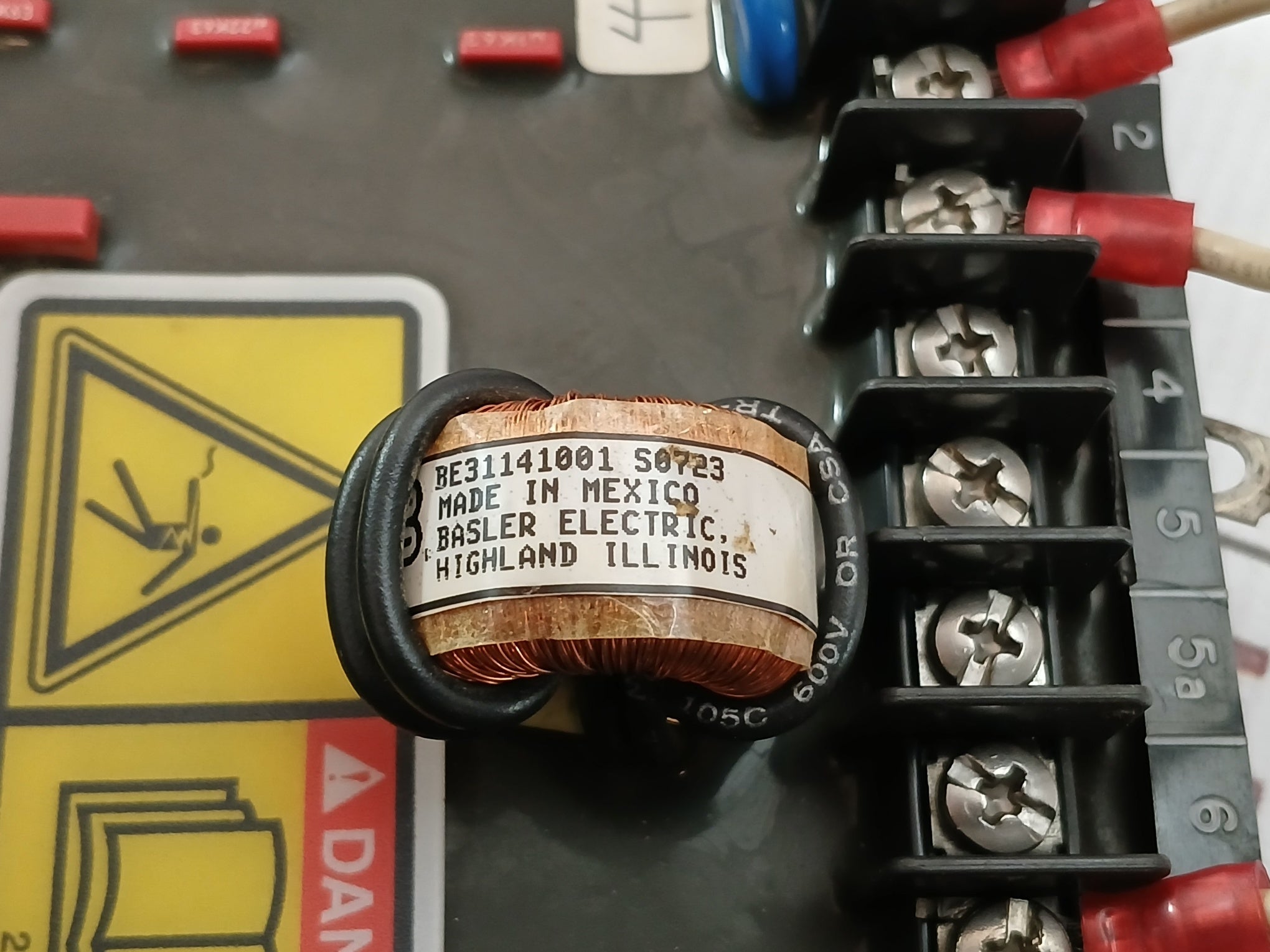 Caterpillar 180-280 Vac 50/60 Hz 1 Or 3 Phase Vr6 Automatic Voltage Regulator