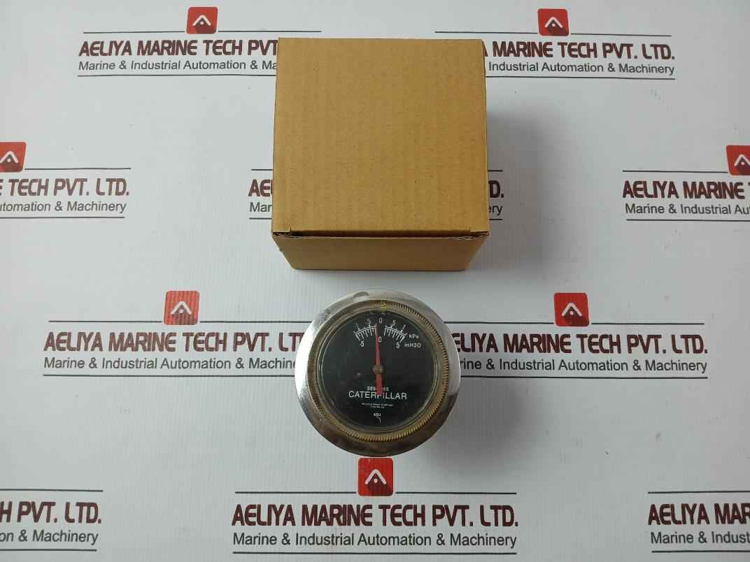 Caterpillar 289-9985 Beryllium Copper Diaphragm Brass Socket Pressure Gauge