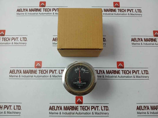 Caterpillar 289-9985 Beryllium Copper Diaphragm Brass Socket Pressure Gauge