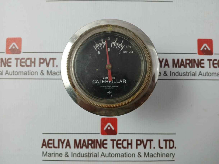 Caterpillar 289-9985 Beryllium Copper Diaphragm Brass Socket Pressure Gauge