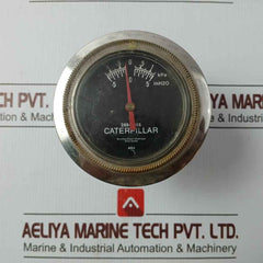 Caterpillar 289-9985 Beryllium Copper Diaphragm Brass Socket Pressure Gauge
