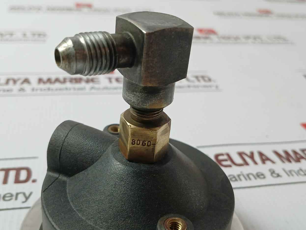 Caterpillar 289-9985 Beryllium Copper Diaphragm Brass Socket Pressure Gauge