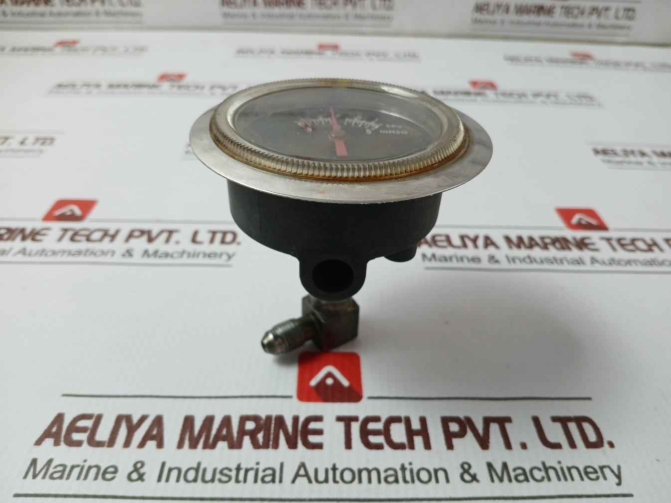 Caterpillar 289-9985 Beryllium Copper Diaphragm Brass Socket Pressure Gauge