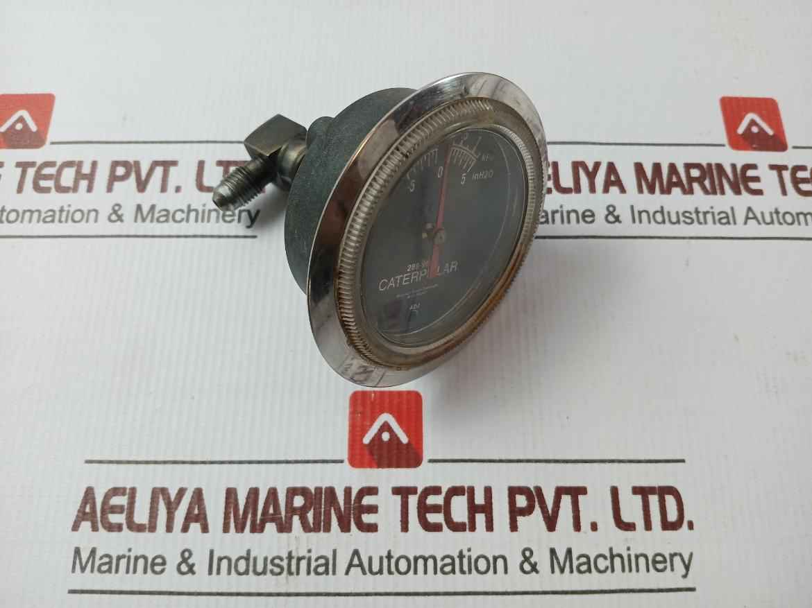 Caterpillar 289-9985 Beryllium Copper Diaphragm Brass Socket Pressure Gauge