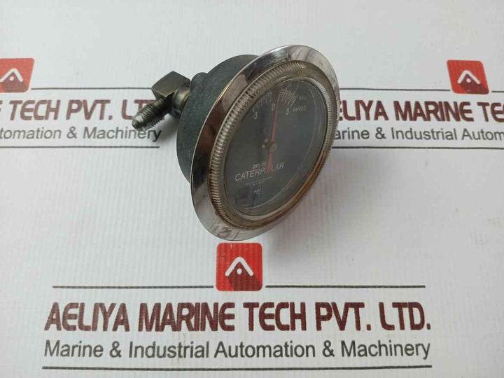 Caterpillar 289-9985 Beryllium Copper Diaphragm Brass Socket Pressure Gauge