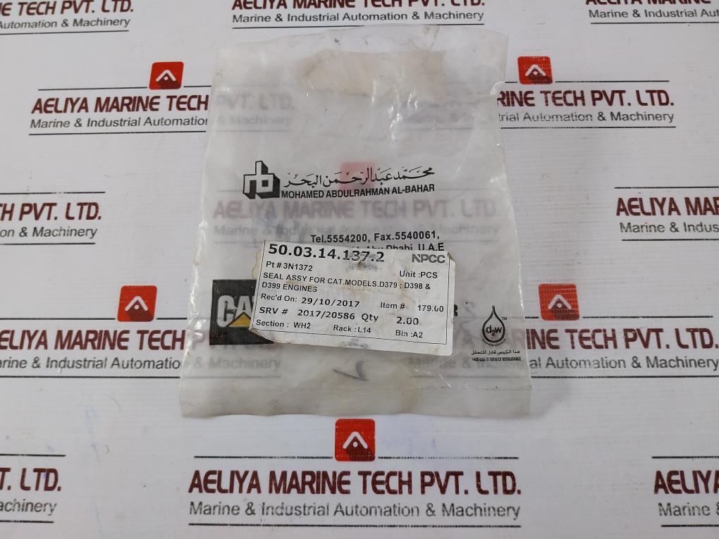 Caterpillar 3n-1372 Seal Assembly, 2 Pcs, Aps, Hls-2000