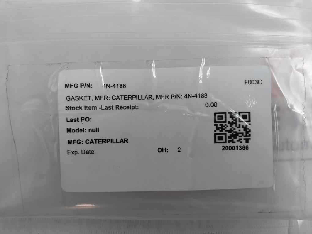 Caterpillar 4N-4188 Square Gasket
