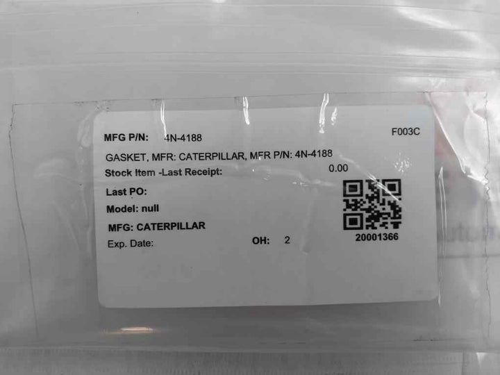 Caterpillar 4N-4188 Square Gasket