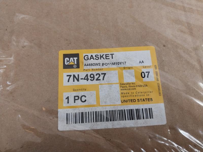 Caterpillar 7N-4927 Gasket A/F 7N4927 A4692W2 Aa Cw19950623