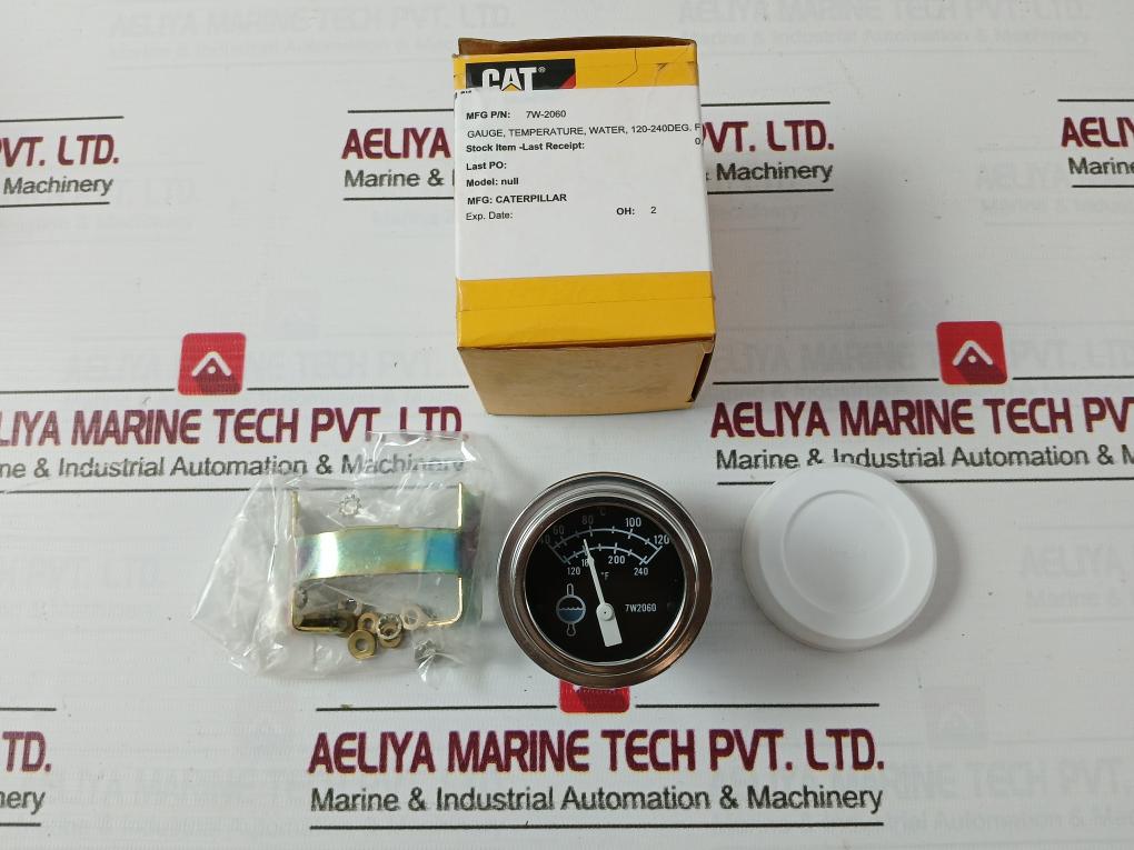 Caterpillar 7W2060 Water Temperature Indicator 40-120˚C