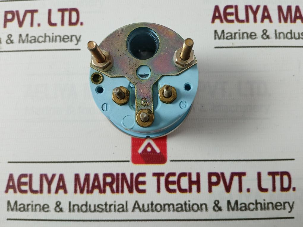 Caterpillar 7W2937 Oil Pressure Indicator 0-80 Psi