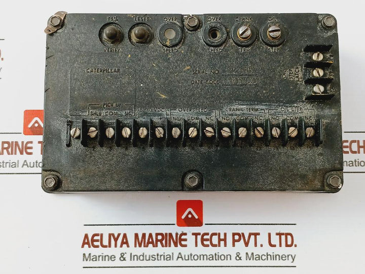 Caterpillar 7W-2743-4 Speed Switch 20519-0178 8-40 Vdc