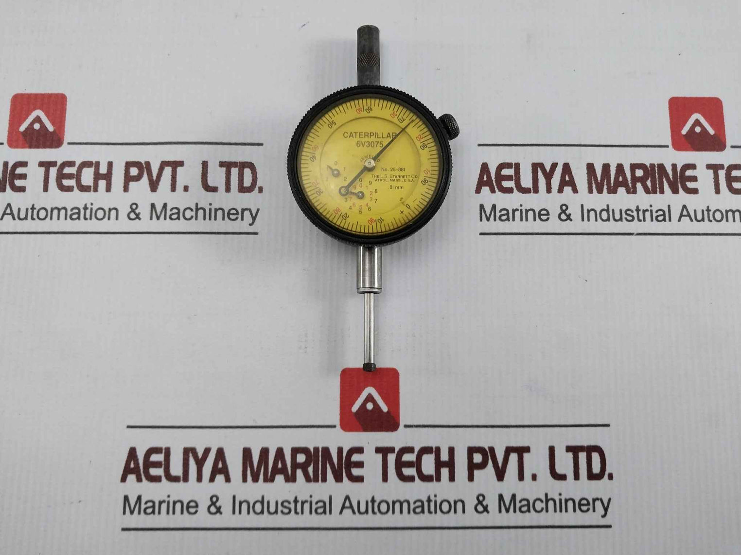 Caterpillar Cat 9U5132 Complete Measuring Dial Indicator Tool Set 0–25 Mm