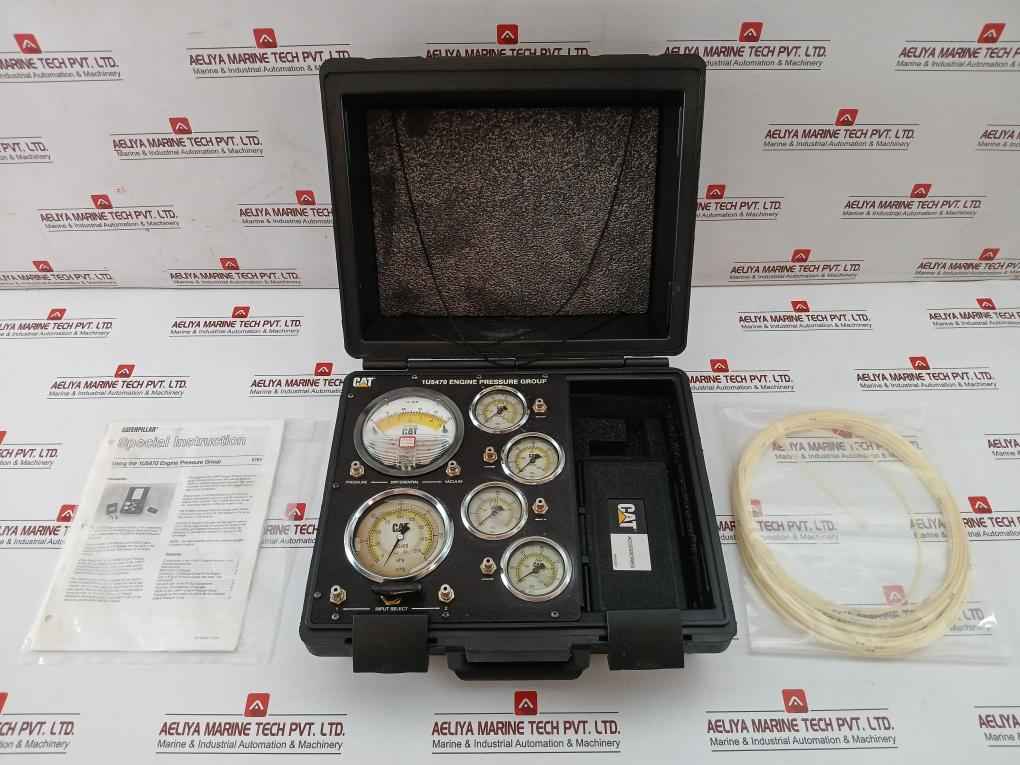 Caterpillar Digital Hydraulic Pressure Test Tool Kit 100Kpa 140°F 1U5470