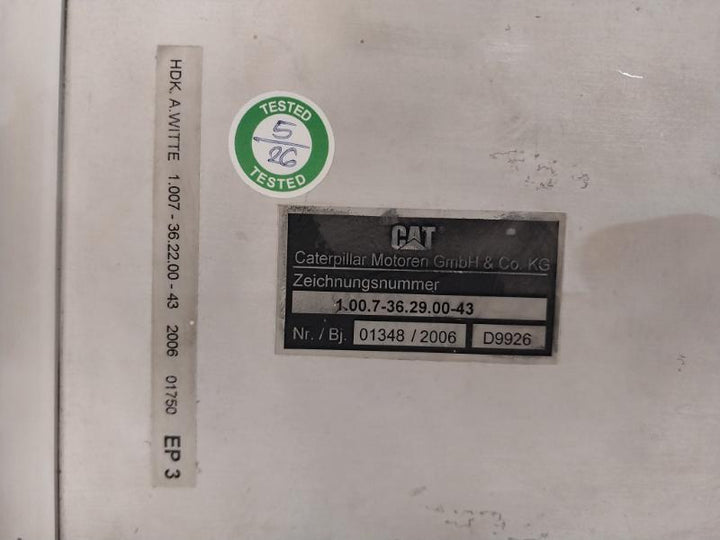 Caterpillar Pcb Card Rack Module 1.00.7-36.29.00-43