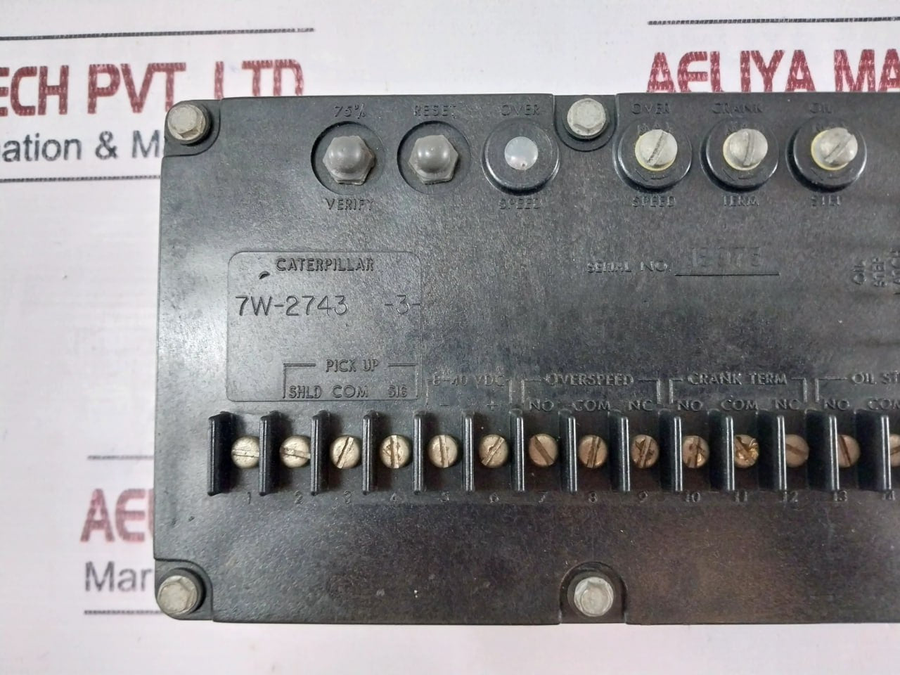 Caterpillar 7W-2743-3 Switch Control Unit 8-40 Vdc