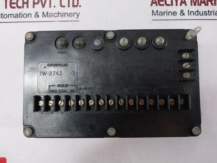 Caterpillar 7W-2743-3 Switch Control Unit 8-40 Vdc 10X7368