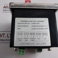 Cathelco Sfn-9D1Dv Intelligent One-way Voltmeter Ac/Dc 85–265V