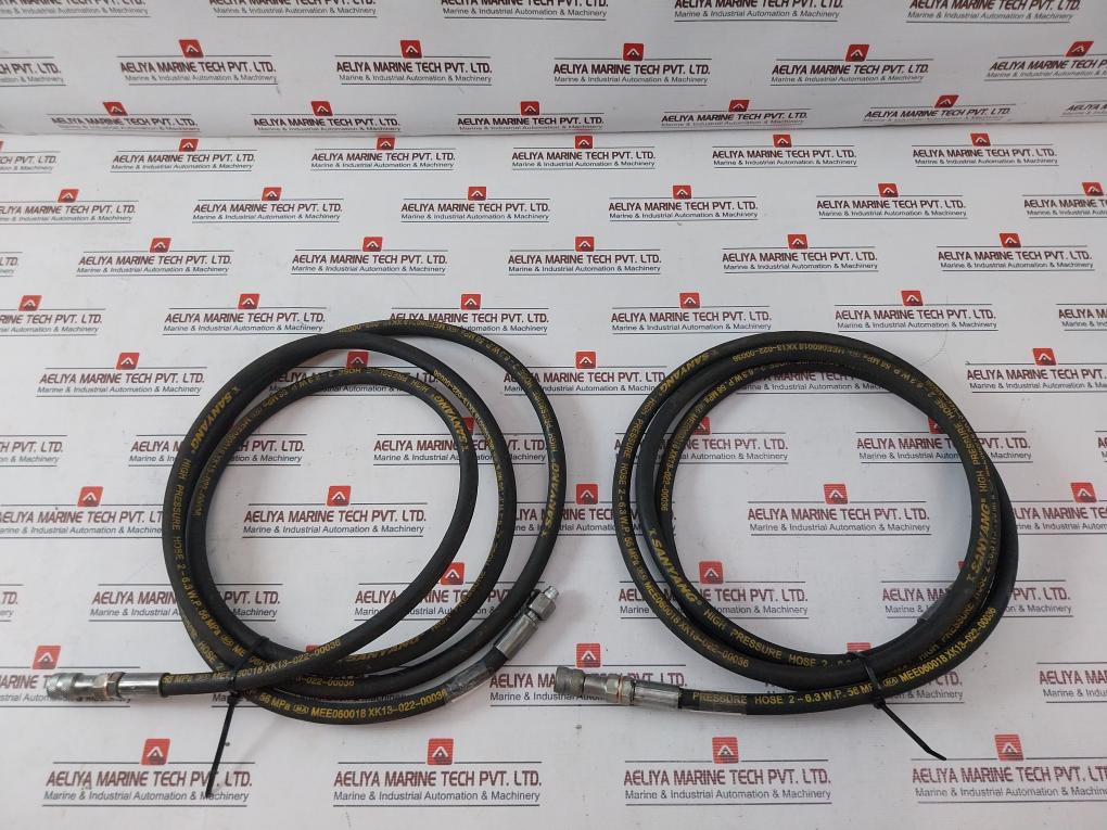 Cato Fluid S5 AC-R-02/1 High Pressure Hose 0-315 Bar 2-6.3 W.P. 56 MPA 3 Meter
