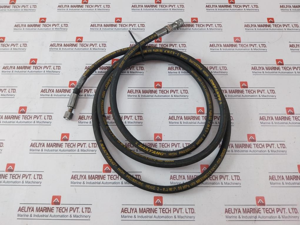 Cato Fluid S5 AC-R-02/1 High Pressure Hose 0-315 Bar 2-6.3 W.P. 56 MPA 3 Meter