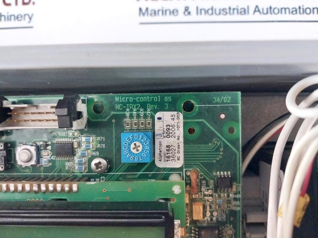 Cavotec Mc-3000-ex Remote Control 220Vac