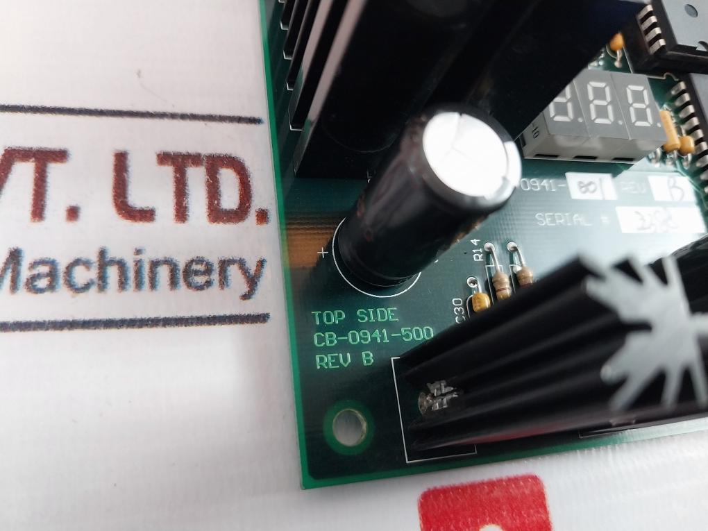 Cb-0941-500 Static Control System Rev: B