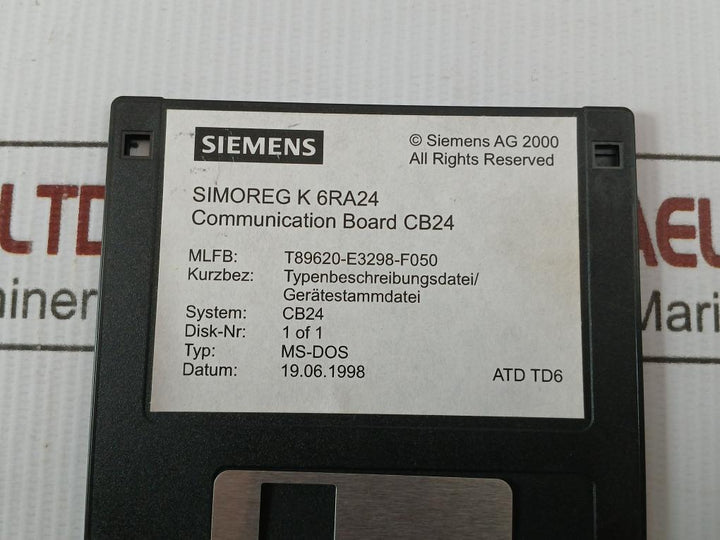 Cb24 Siemens Floppy Disk
