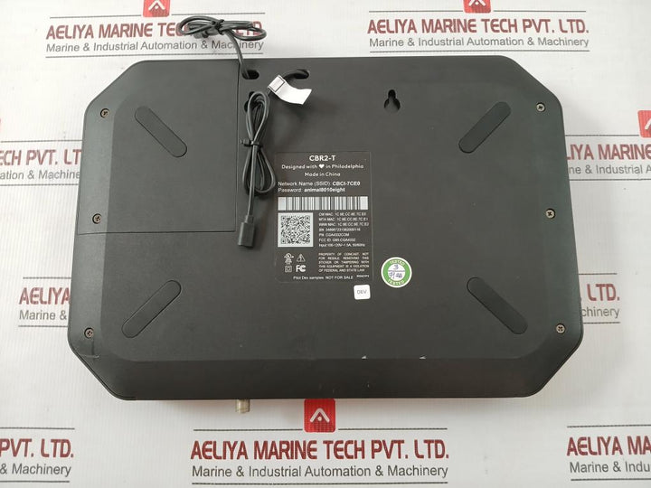 Cbr2-T Comcast Business Modem/Router Input: 100-120v- 1.5a, 50/60hz Comcast