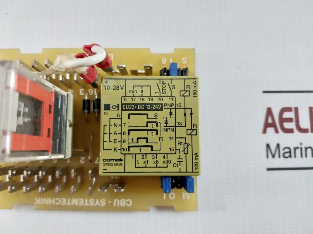 Cbu-systemtechnik Lsp-cu23 Printed Circuit Board My4 Dc12-24V 24Vdc 10-28V