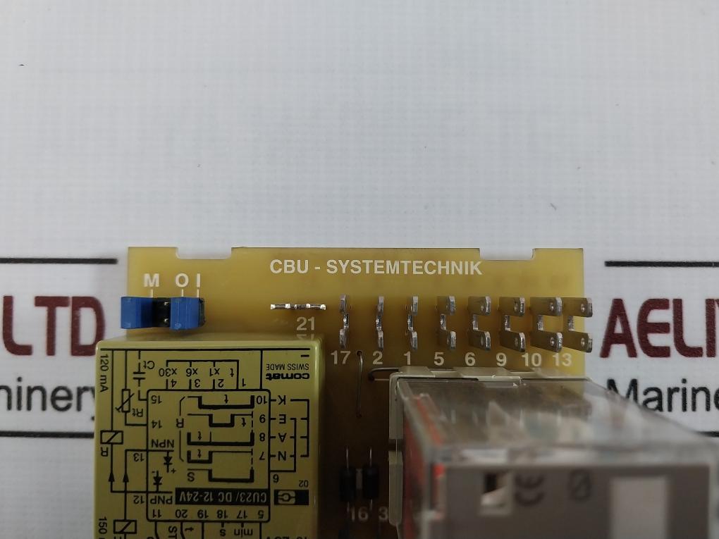 Cbu-systemtechnik Lsp-cu23 Printed Circuit Board My4 Dc12-24V 24Vdc 10-28V