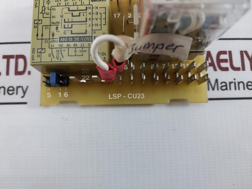 Cbu-systemtechnik Lsp-cu23 Printed Circuit Board My4 Dc12-24V 24Vdc 10-28V
