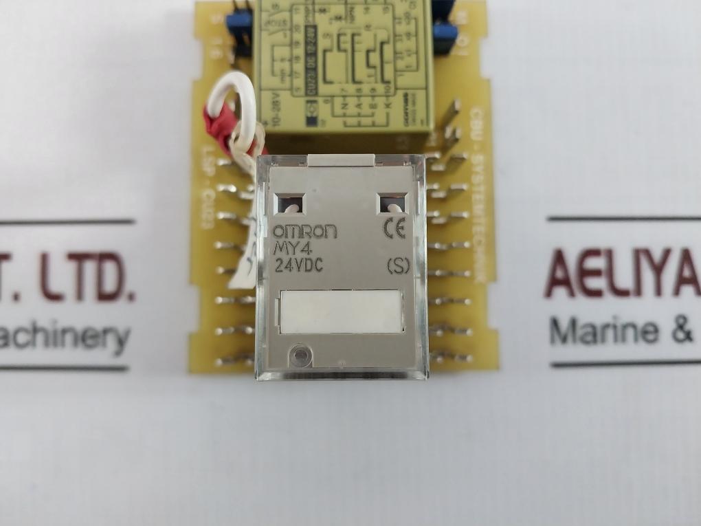 Cbu-systemtechnik Lsp-cu23 Printed Circuit Board My4 Dc12-24V 24Vdc 10-28V