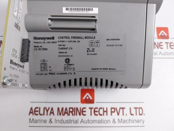 Cc-pcf901-Control-Firewell-Module-24-Vdc-Rev-J1-F-Honeywell-51405047-176-10