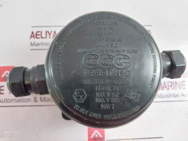 Ccg Posifit N°0 Junction Box Dip T6 Ip66/68